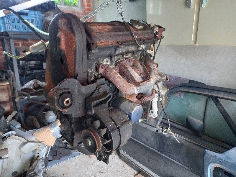 Motorblok 1100cc incl versnellingsbak Golf 1 (MK1), Ophalen, Gebruikt, Volkswagen