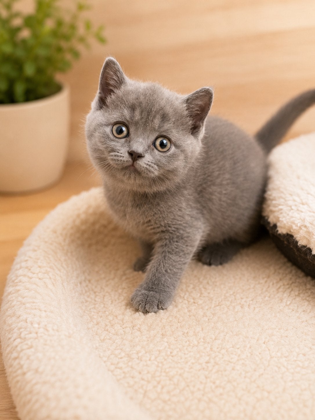 Prachtige Britse Korthaar kittens (blauw), Meerdere dieren, Ontwormd, 0 tot 2 jaar