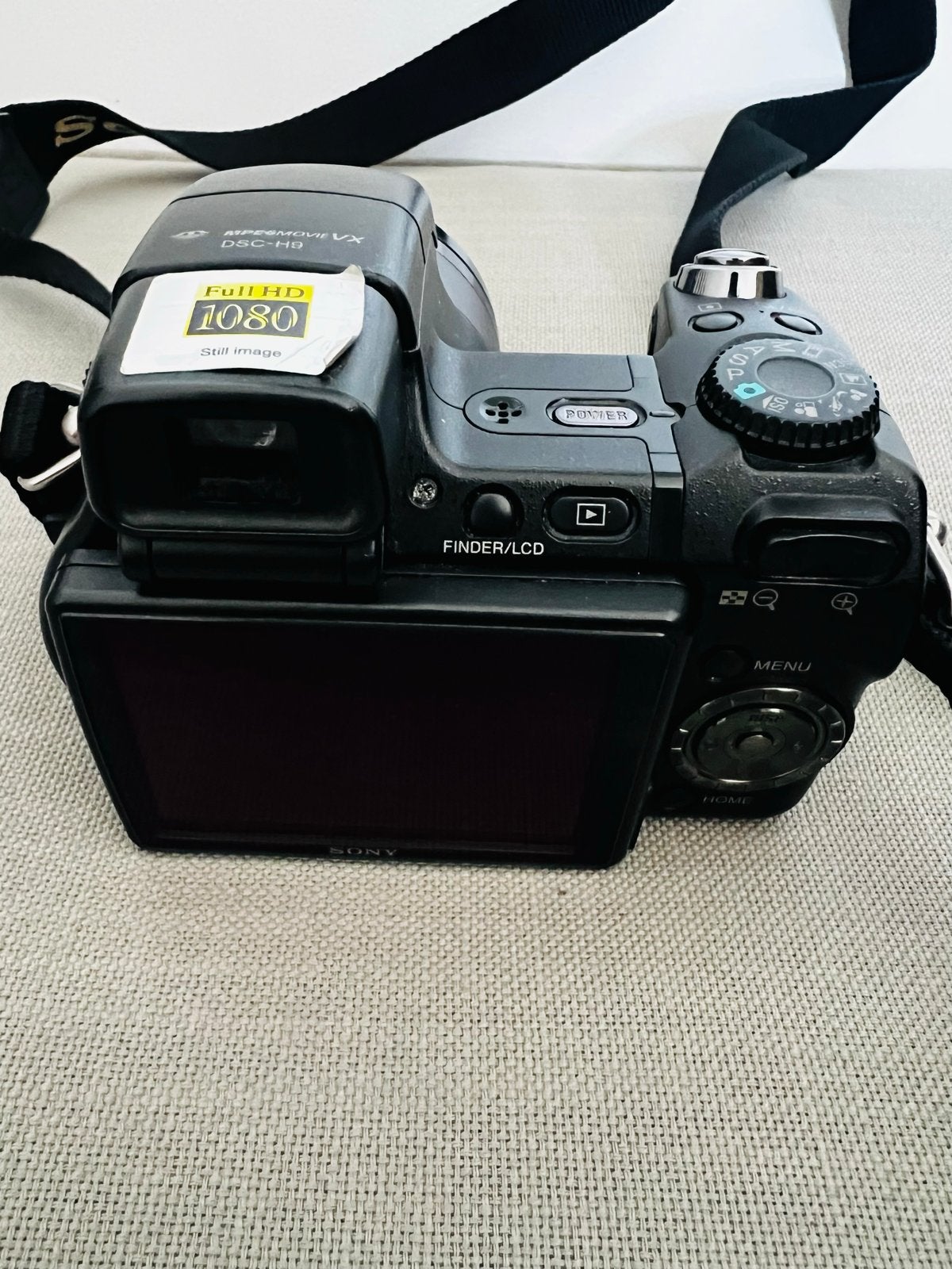 Sony Cyber-shot DSC-H9 Full HD 1080 Camera, Gebruikt, Beeldstabilisatie, Ophalen of Verzenden, Accu