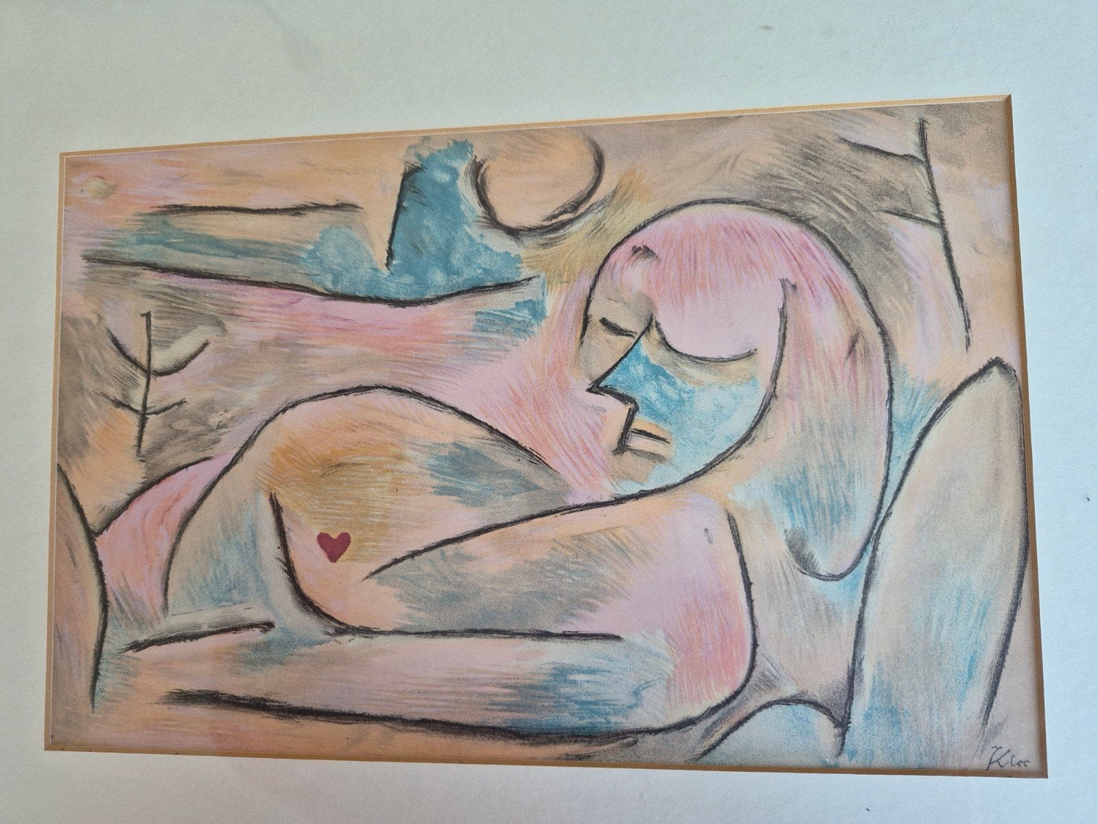 paul klee litho, Ophalen of Verzenden