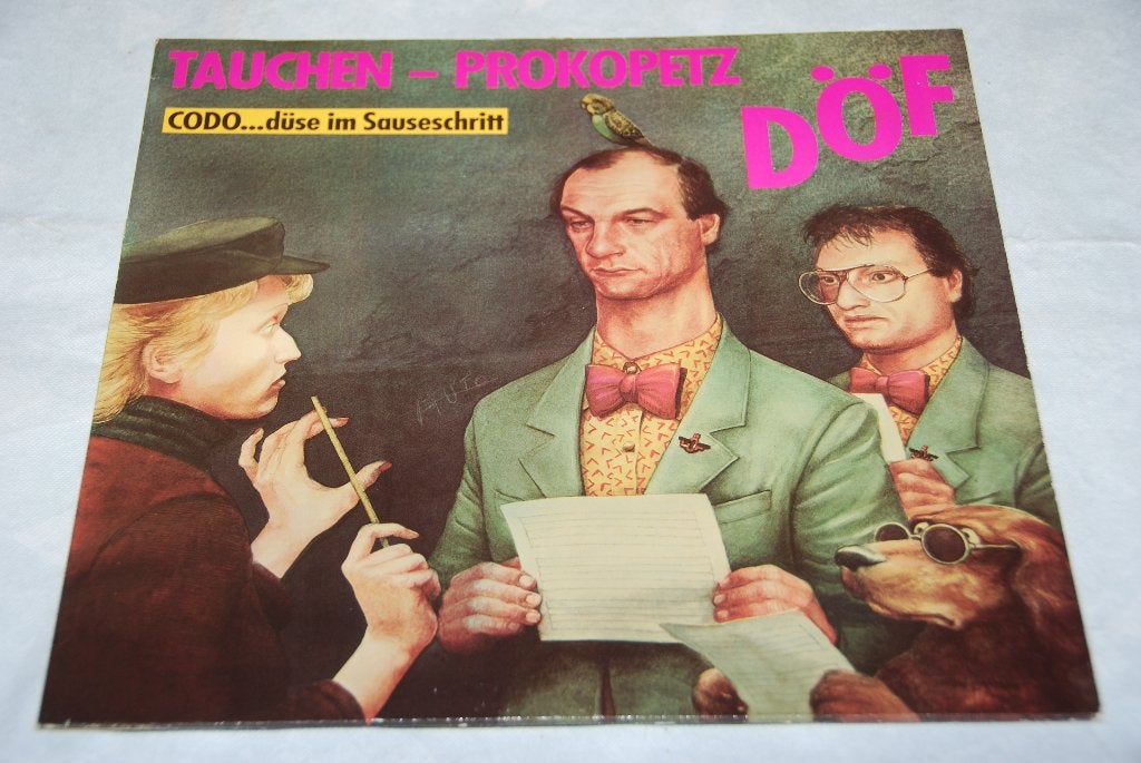 Tauchen - Prokopetz – DÖF LP Vinyl, LP, Gebruikt, New wave, 12 inch