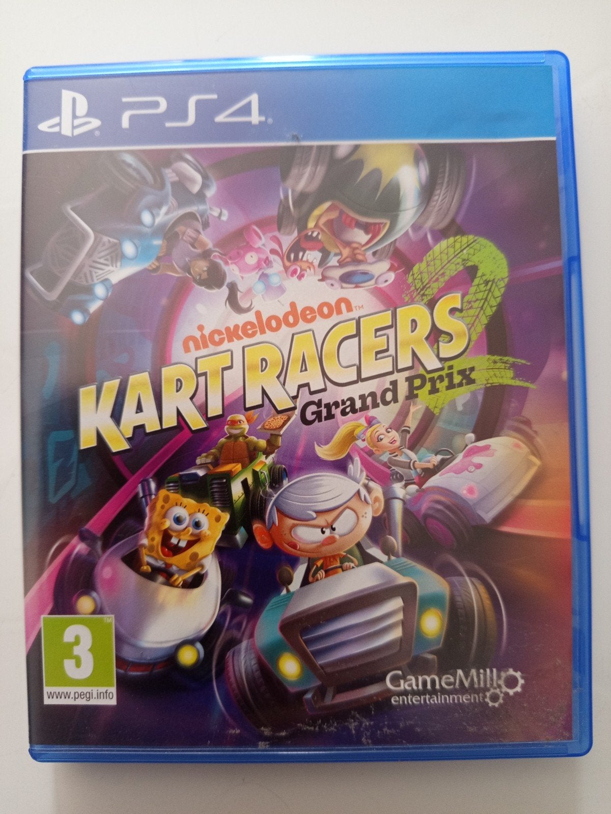 Nickelodeon Kart Racers grand Prix 2 ps4, Spelcomputers en Games, Verzenden, Racen en Vliegen, Zo goed als nieuw, 3 spelers of meer
