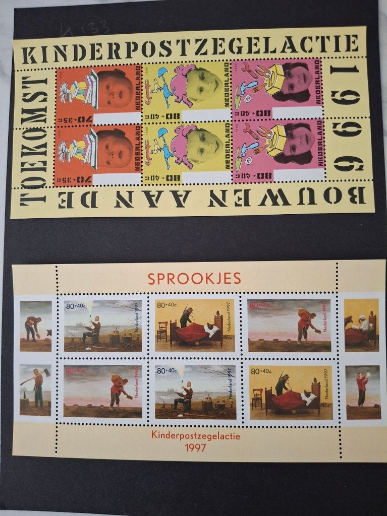 Kinderpostzegels 1996 en 1997, Ophalen of Verzenden