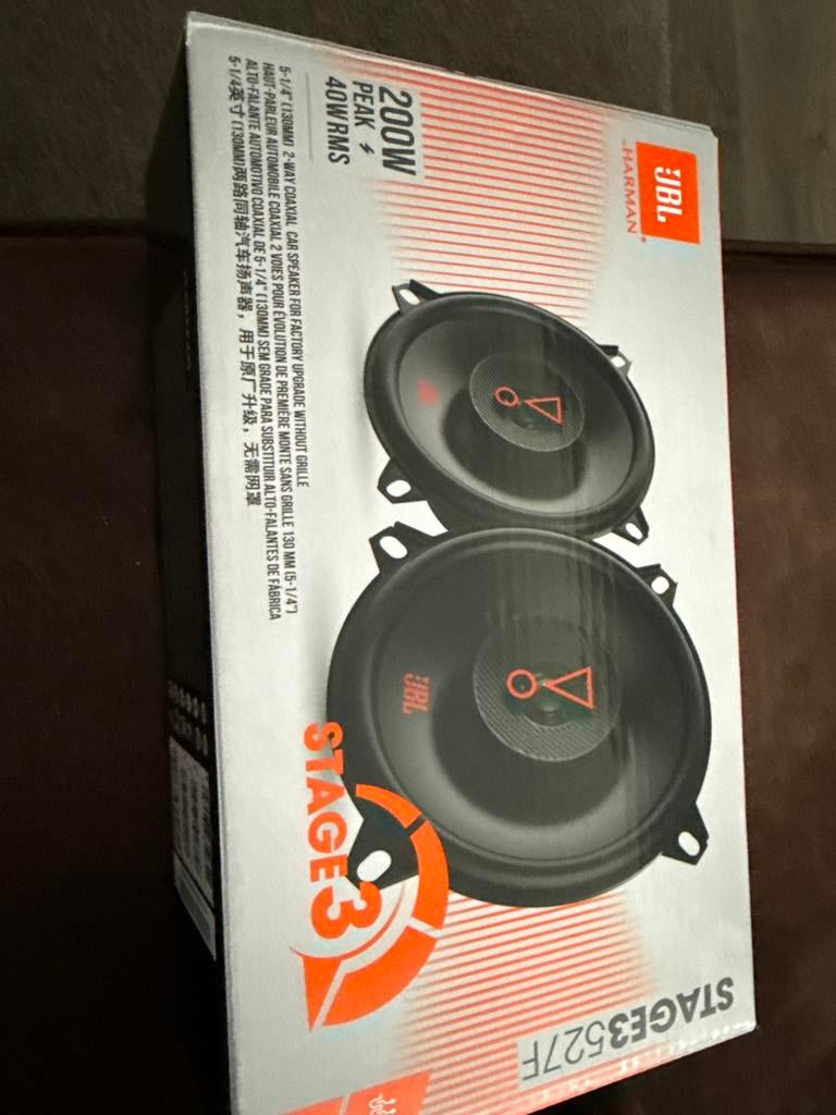 JBL Stage 3 200W Peak 40W RMS Auto Luidsprekers, Ophalen, Nieuw