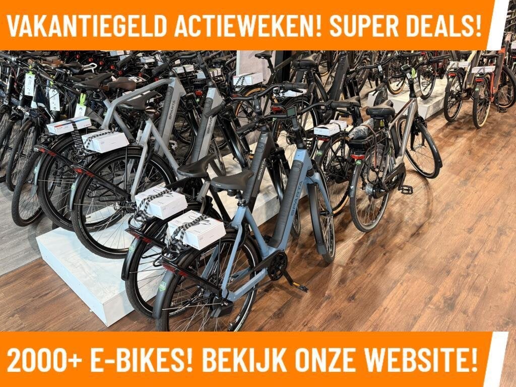 Sparta A-Shine MEGA DEALS Bosch Motor MAGAZIJN OPRUIMING!, Sparta, Zo goed als nieuw, 51 tot 55 cm, 50 km per accu of meer