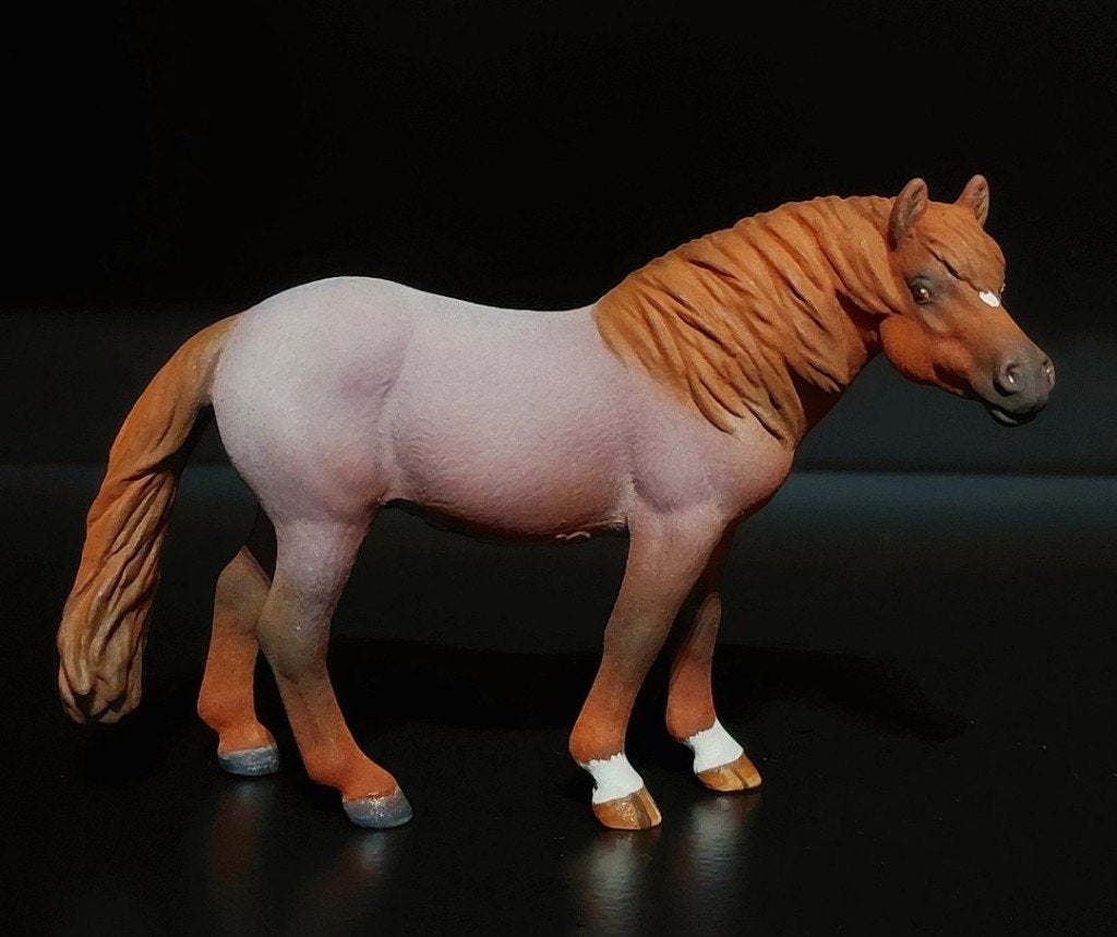 collecta paard repaint "Albor", Ophalen of Verzenden, Zo goed als nieuw, Paard, Beeldje of Figuurtje