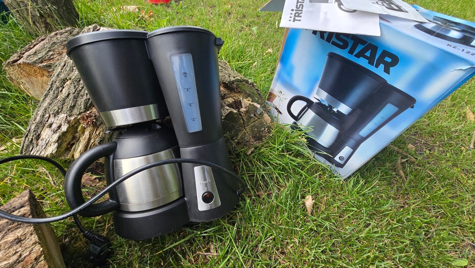 Koffiezetter thermoskan, Ophalen of Verzenden, Gebruikt