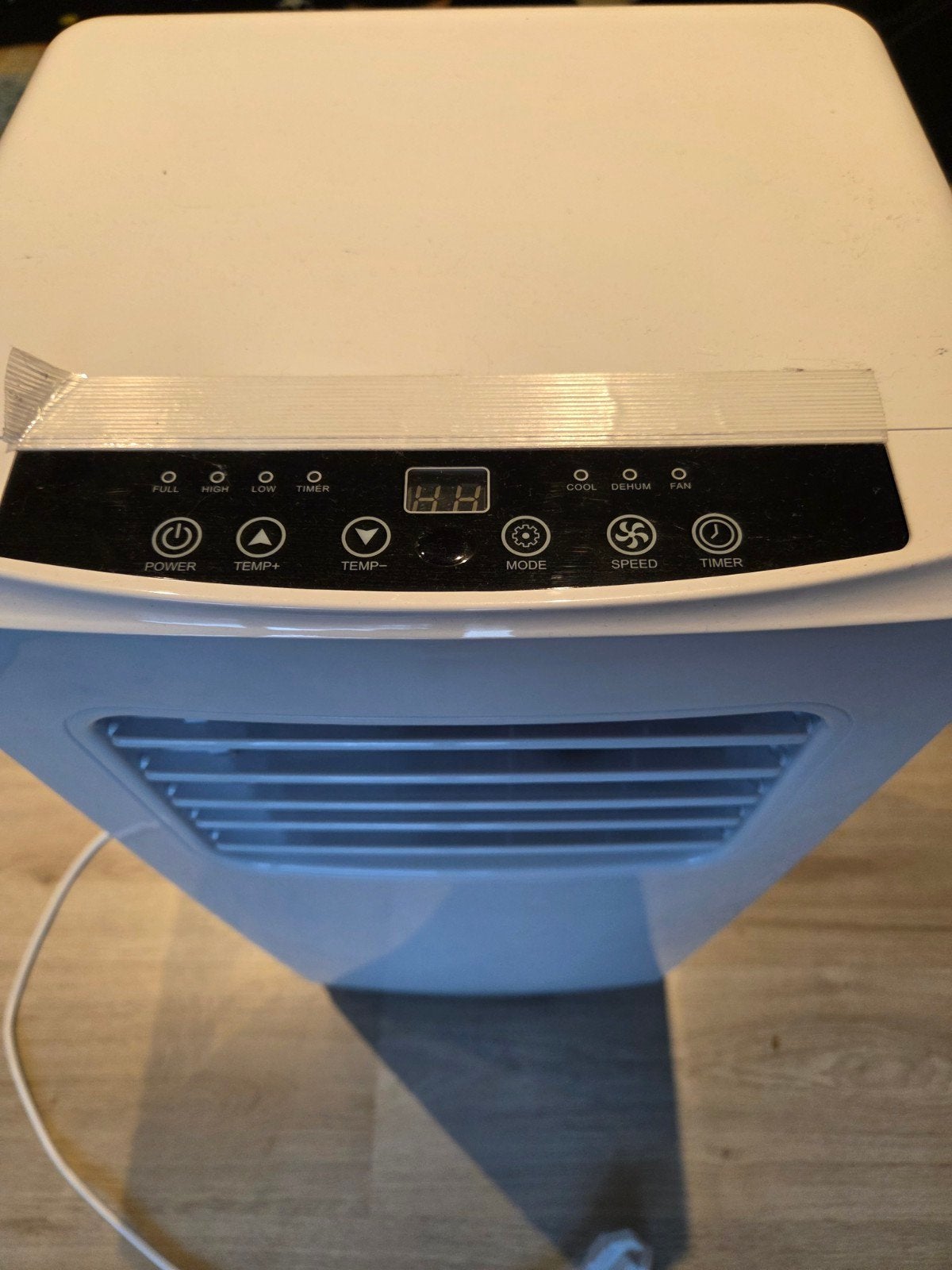 Fuave Mobiele Airco AC09K01 Wit - Koelen en Ontvochtigen, Ophalen, Minder dan 60 m³, 3 snelheden of meer, Zo goed als nieuw