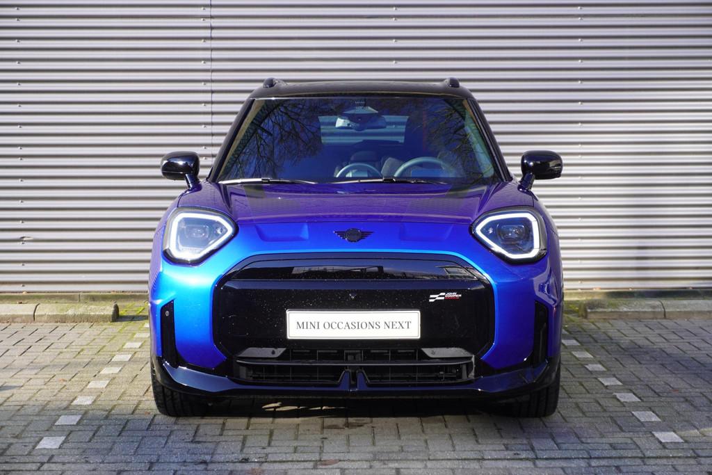 MINI Aceman E John Cooper Works Uitvoering | Pakket L | Glaz, Auto's, Mini, Gebruikt, Met garantie (alle), Blauw, Leder en Stof