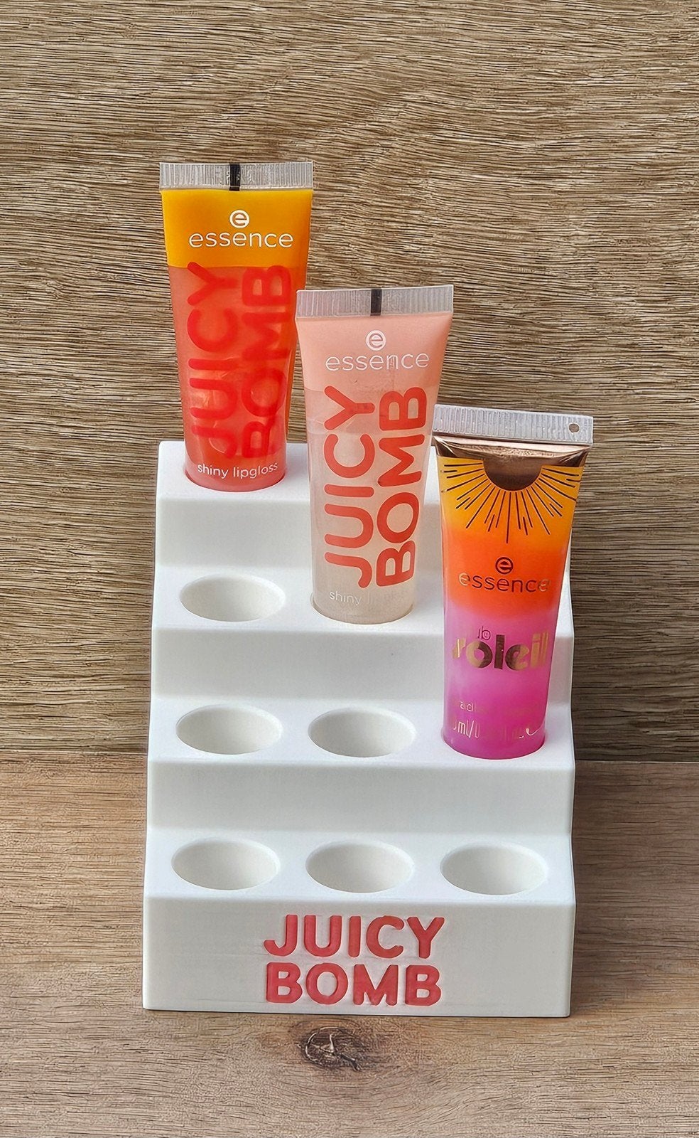 Juicy Bomb houder 3D geprint wit-roze, Sieraden, Tassen en Uiterlijk, Lippen, Wit, Nieuw, Ophalen of Verzenden