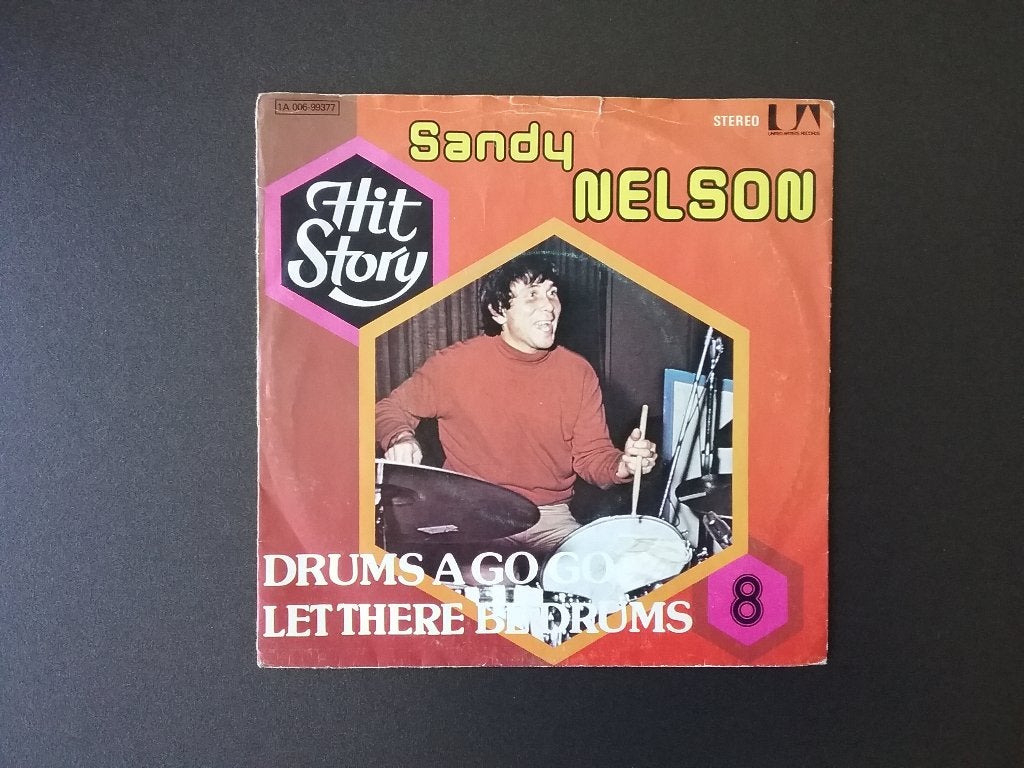 Sandy Nelson - Drums a Go Go, Cd's en Dvd's, Vinyl Singles, Verzenden, Gebruikt, 7 inch, Pop