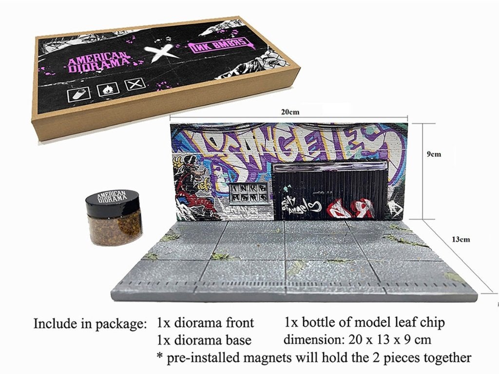 Mini GT 1:64 Art La Graffiti - Diorama Street 2024, -, Nieuw, Ophalen of Verzenden, -