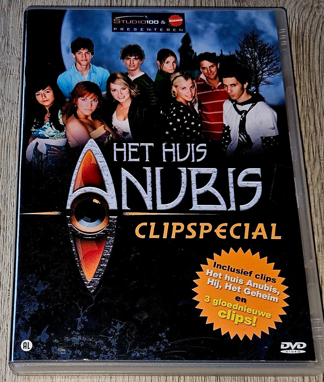 Het Huis Anubis Clipspecial DVD - Studio100, Gebruikt, Alle leeftijden, Tv-serie, Familie