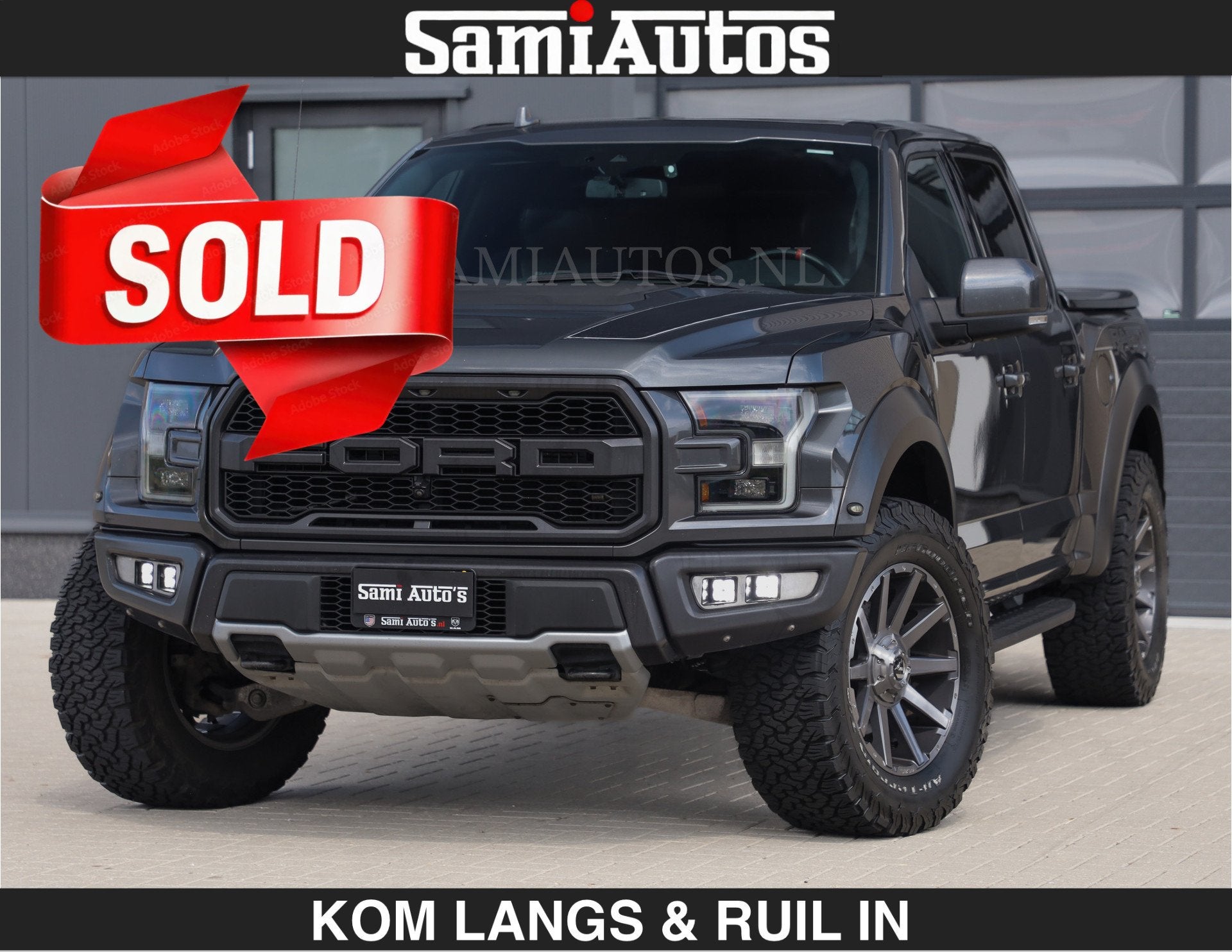 Ford USA F-150 RAPTOR | FACELIFT | 457 PK | DUBBELE CABINE |, Auto's, Automaat, Vierwielaandrijving, Adaptive Cruise Control, 750 kg