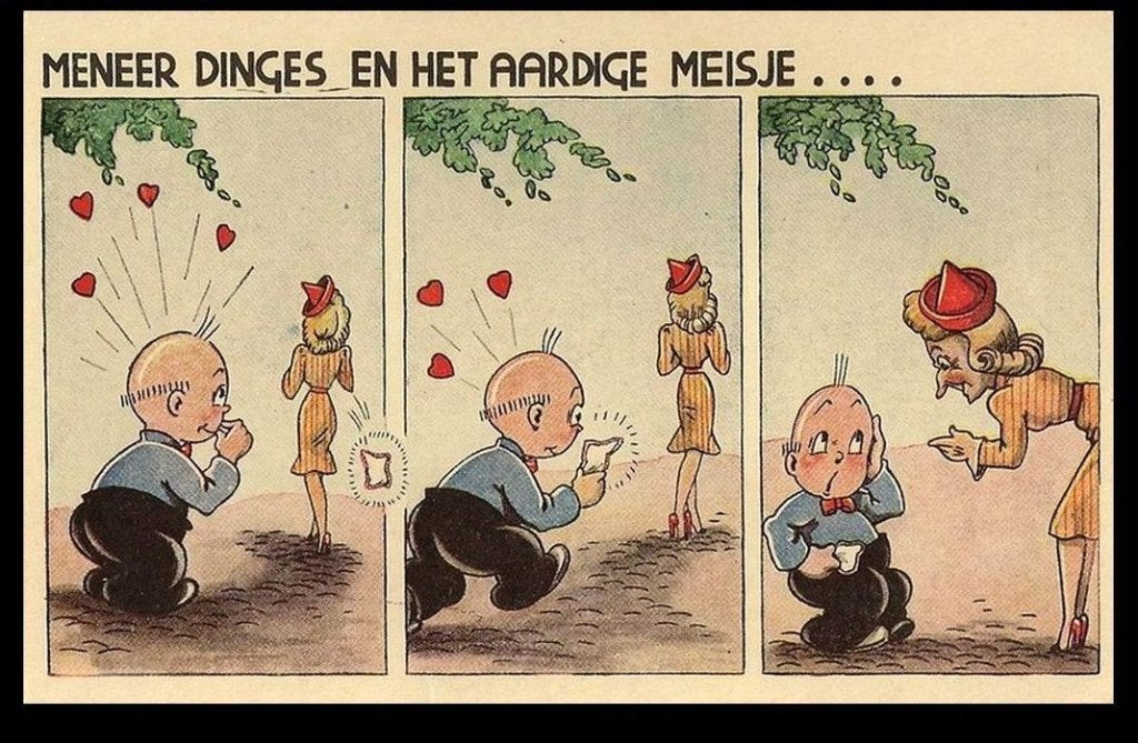 Pax Steen Meneer Dinges en het aardige meisje T04, Ophalen of Verzenden, 1940 tot 1960, Ongelopen, Kinderen