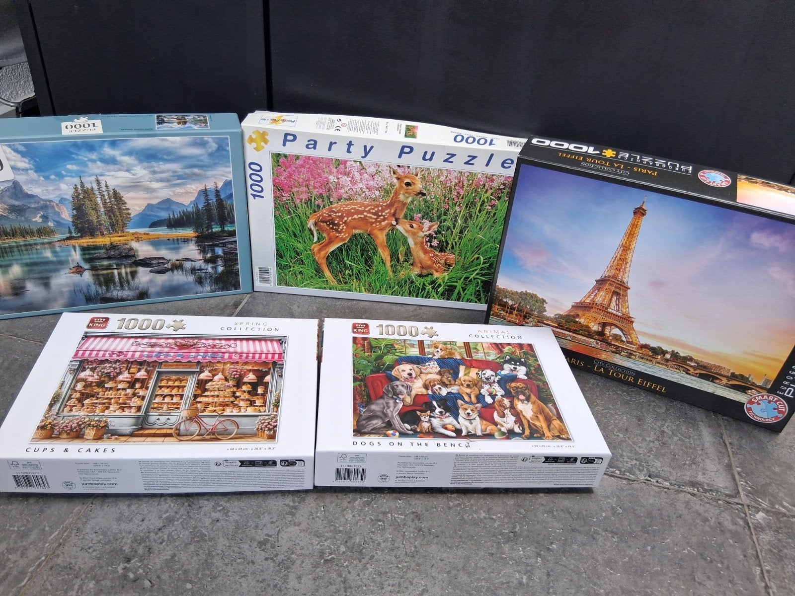 Puzzels 1000 stukjes, Hobby en Vrije tijd, Ophalen, 500 t/m 1500 stukjes, Zo goed als nieuw