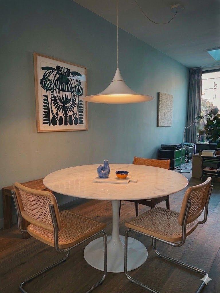 Vintage heksenhoedlamp, Ophalen, Gebruikt, Metaal, Minder dan 50 cm