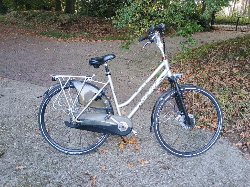 Trek damesfiets, Gebruikt, Versnellingen, 50 tot 53 cm, Trommelrem