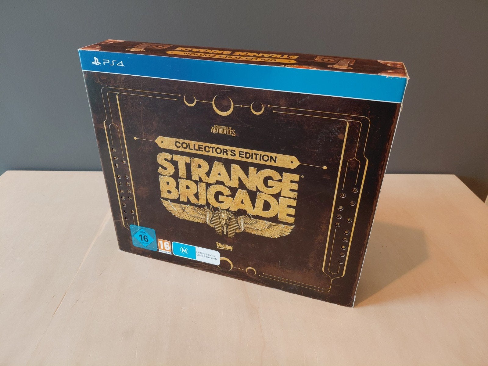 Strange Brigade Collectors Edition Playstation 4 Incompleet, 1 speler, Ophalen of Verzenden, Zo goed als nieuw, Vanaf 18 jaar