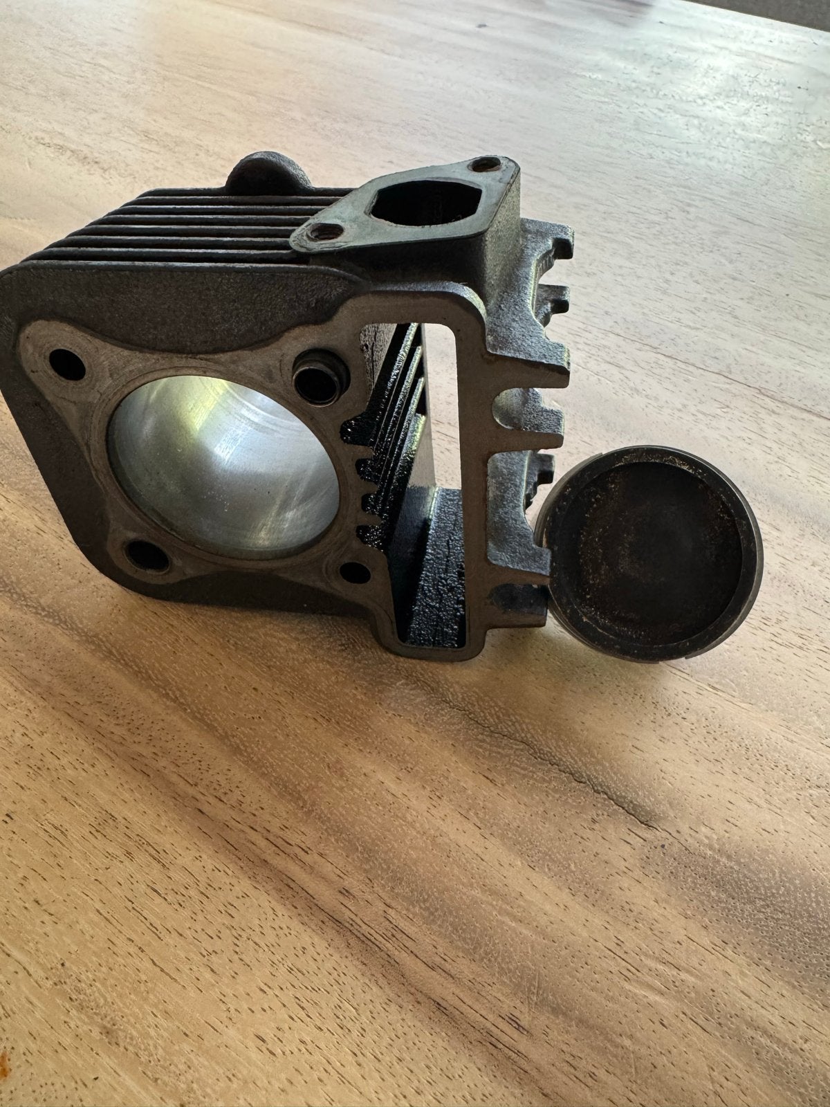 80cc Topperformance Cilinder + Zuiger Piaggio 4T, Ophalen of Verzenden, Gebruikt, Cilinder