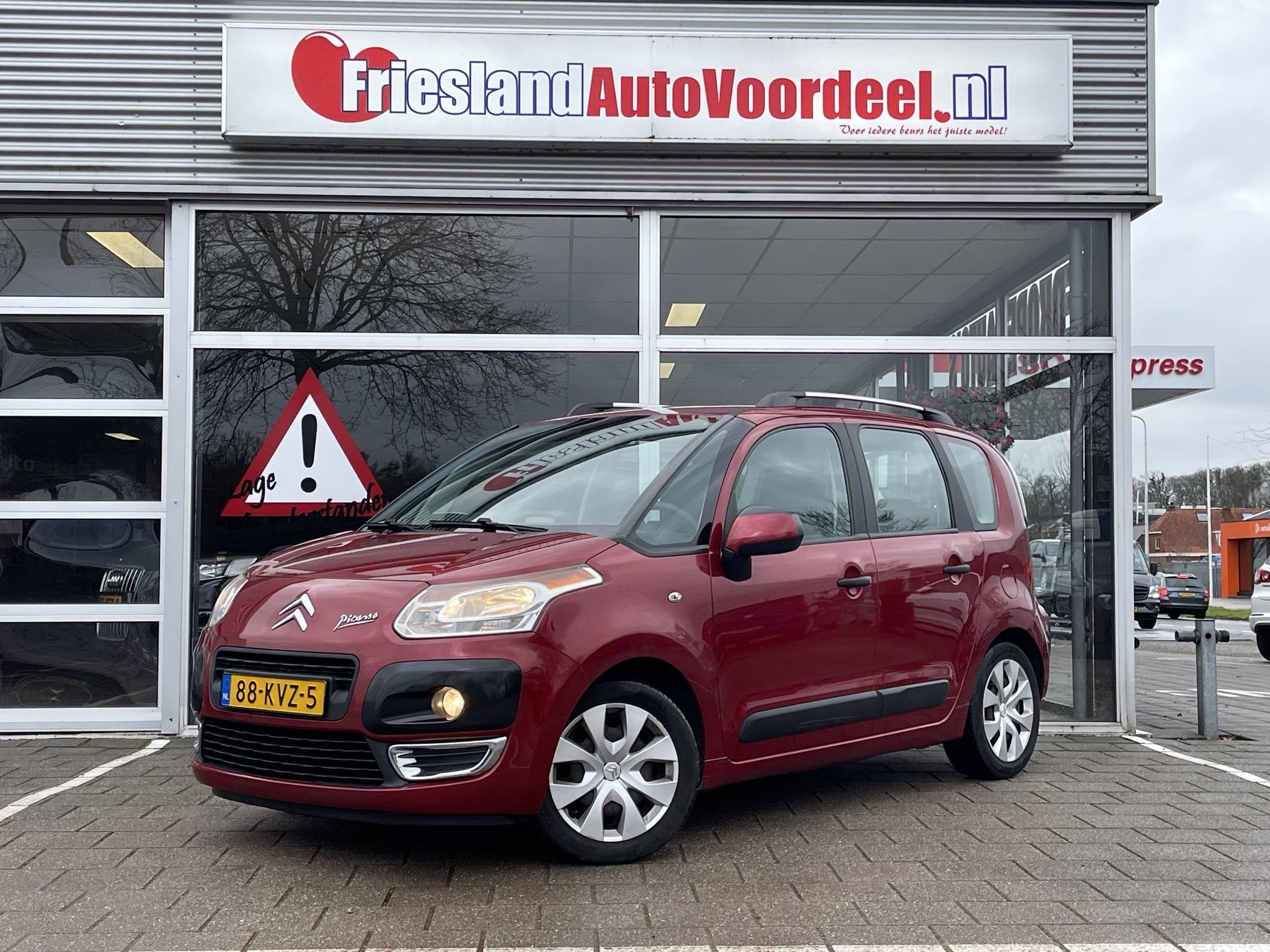 Citroen C3 Picasso 1.4 VTi Aura /Cruise/Airco/Trekhaak/Onder, Auto's, Voorwielaandrijving, Euro 5, Gebruikt, Met garantie (alle)