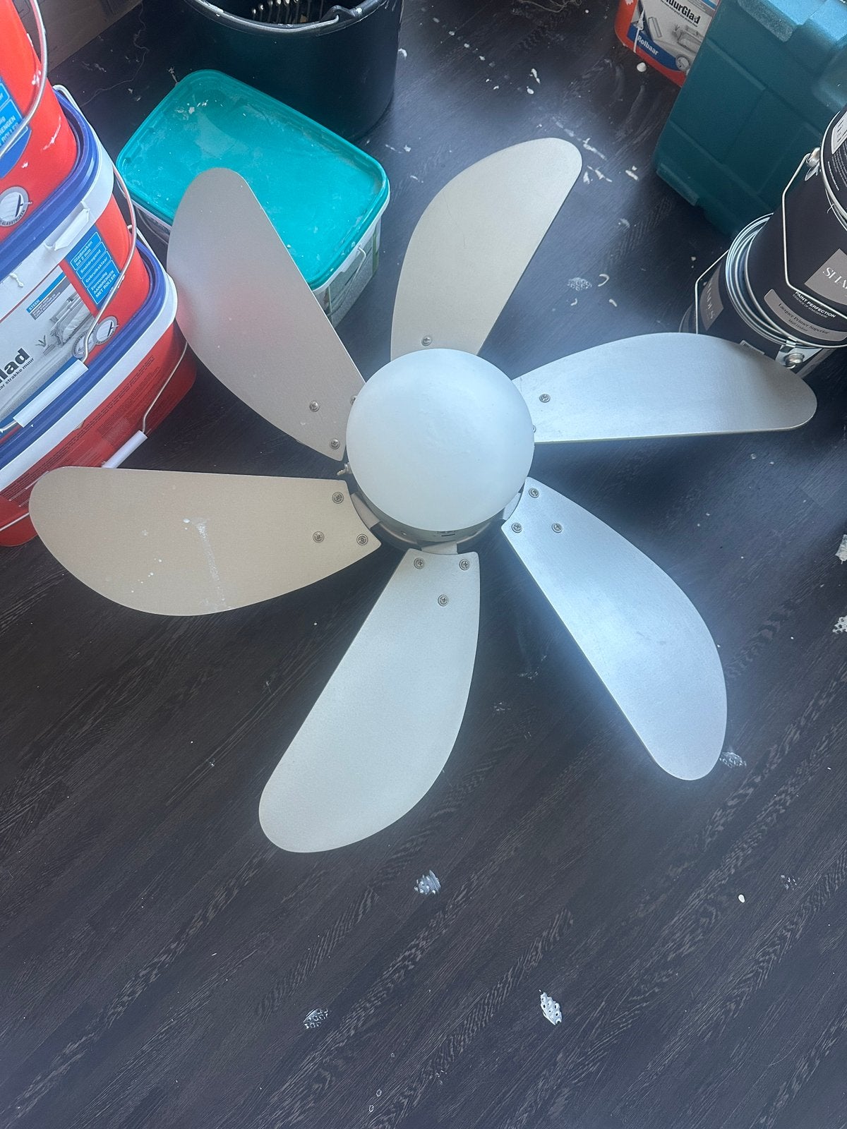 Plafond ventilator, Witgoed en Apparatuur, Ophalen, Zo goed als nieuw, Plafondventilator