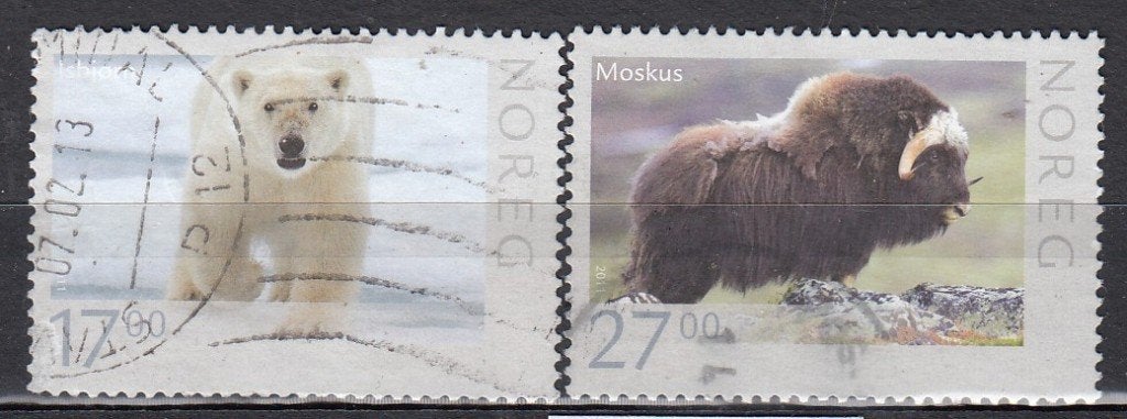 Noorwegen 1744/5, Verzenden, Noorwegen, Gestempeld