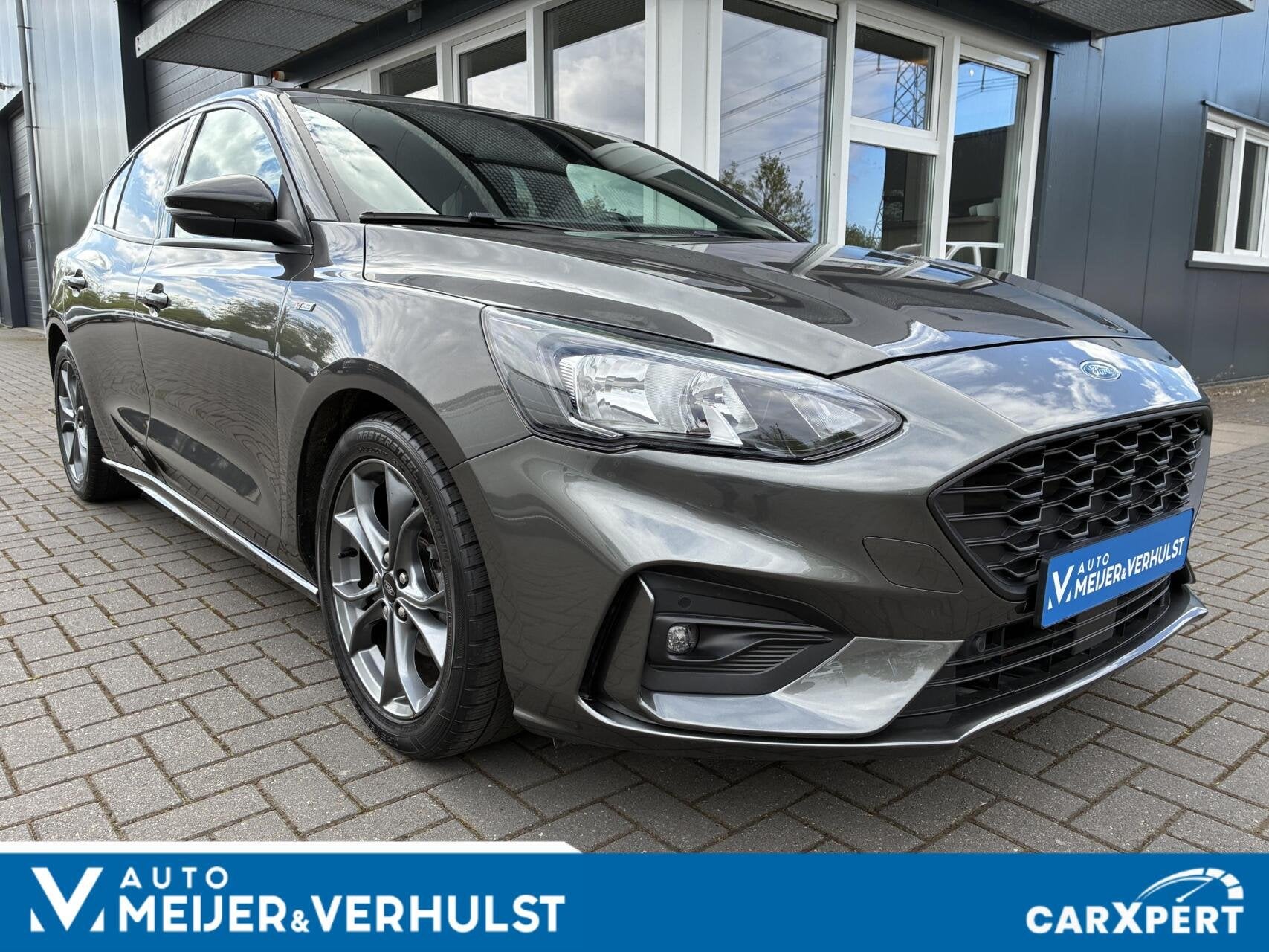 Ford Focus 1.0 125 PK EcoBoost ST Line Business | AIRCO | PD, Auto's, Gebruikt, Zwart, Bedrijf, Handgeschakeld