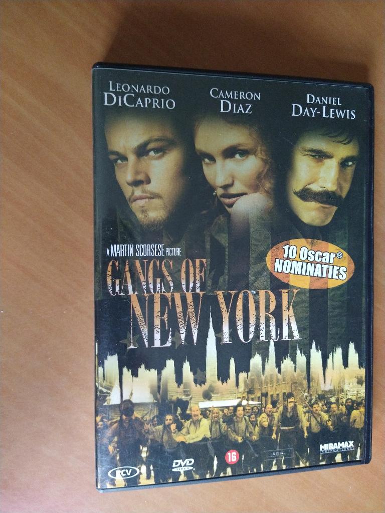 DVD Gangs of New York, Alle leeftijden, Ophalen of Verzenden, Zo goed als nieuw