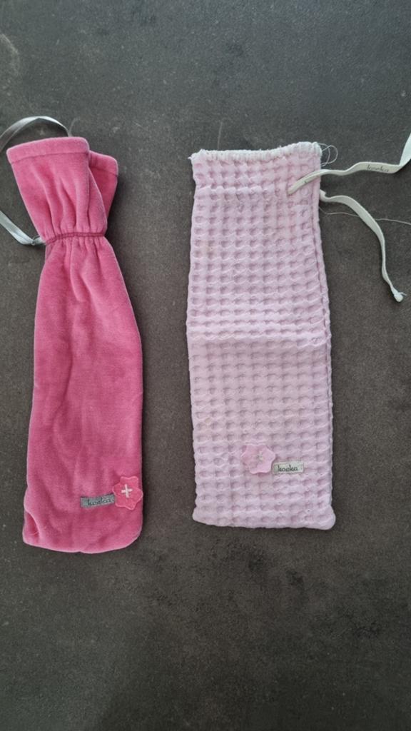 Roze flessenhoesjes van Koeka, 2 stuks, Ophalen of Verzenden