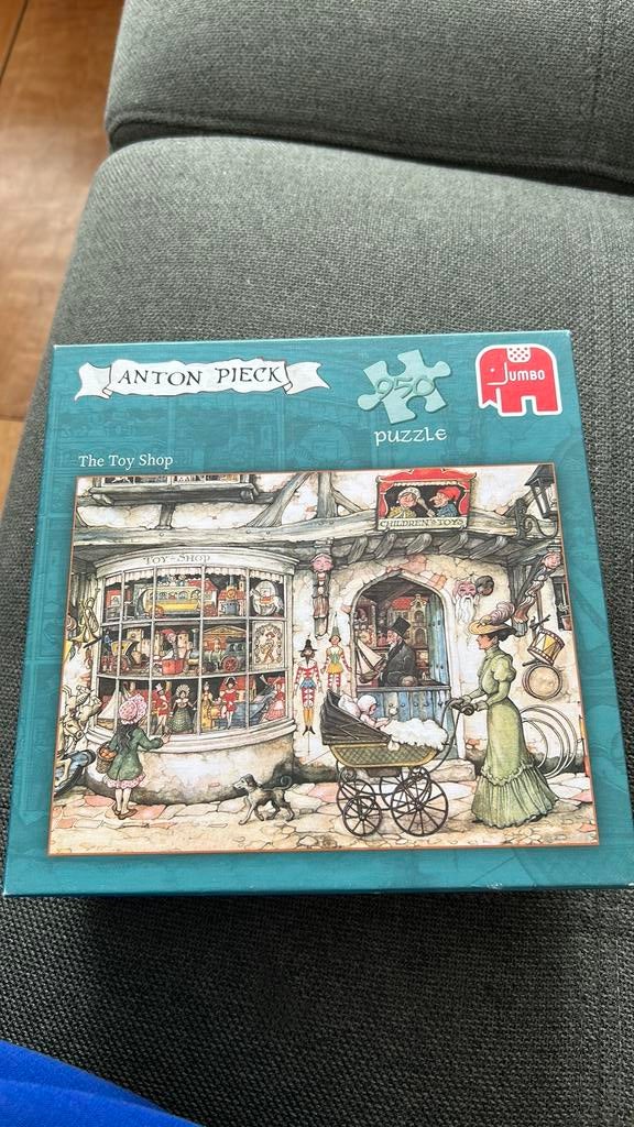 Anton pieck de sppelgoedwinkel, Hobby en Vrije tijd, Denksport en Puzzels, Ophalen, 500 t/m 1500 stukjes, Gebruikt, Legpuzzel