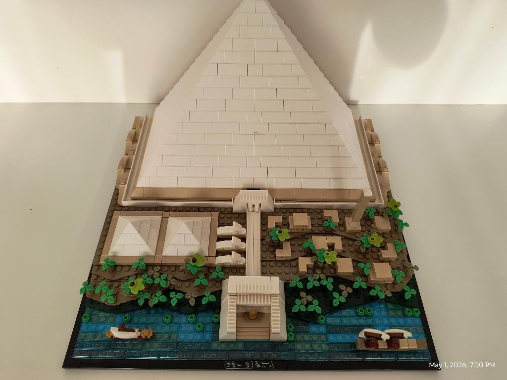 LEGO Architecture 21058 Great Pyramid of Giza compleet set, Ophalen of Verzenden, Zo goed als nieuw, Complete set, Lego