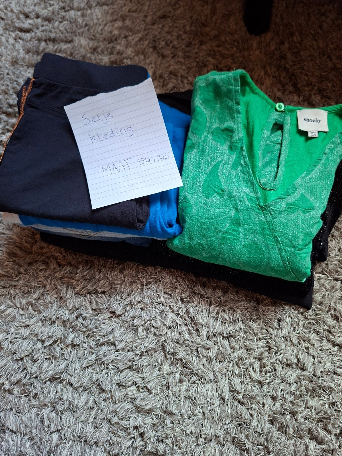 Kledingpakket meisjes maat 134/140, Ophalen of Verzenden, Zo goed als nieuw, Maat 134