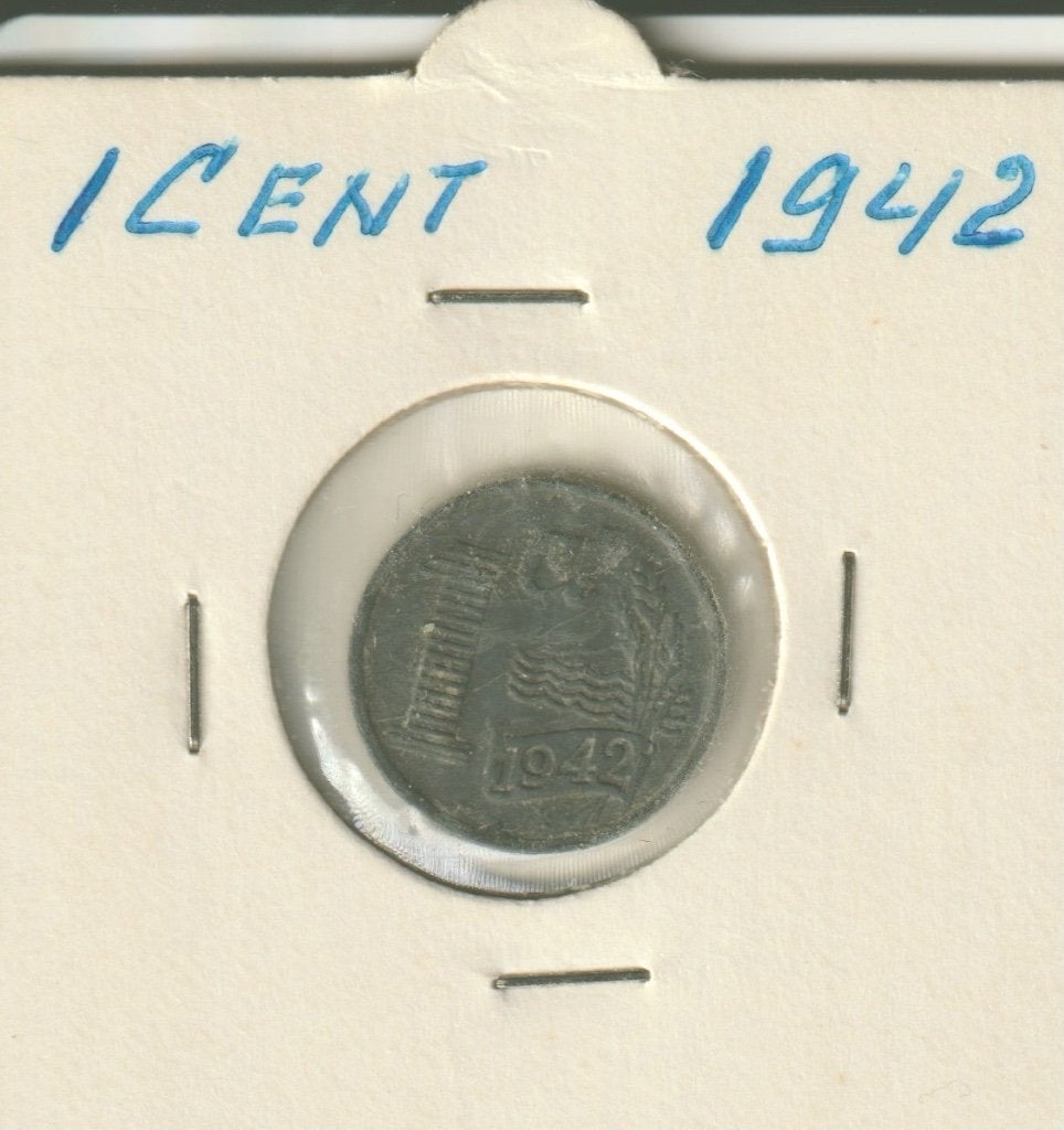 1 cent 1942 nederland, Verzenden, Koningin Wilhelmina, 1 cent