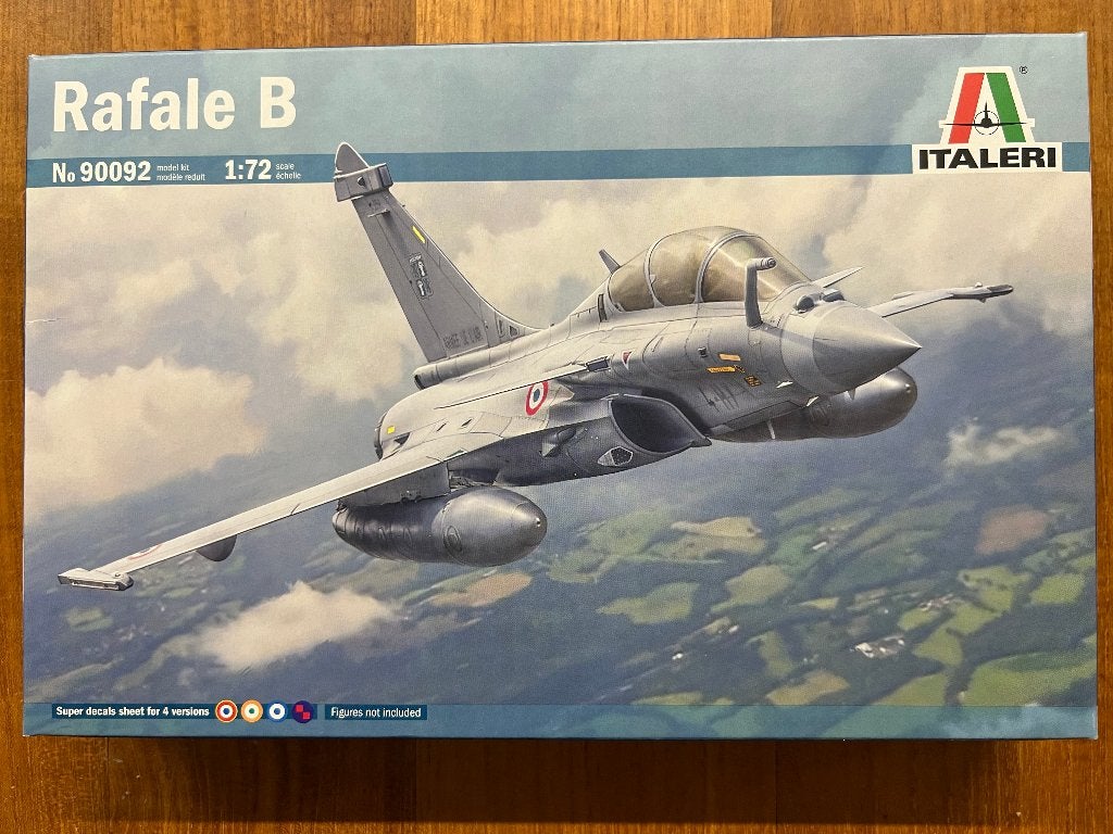 Italeri Rafale B 1:72 bouwpakket - 90092, Hobby en Vrije tijd, Modelbouw | Vliegtuigen en Helikopters, 1:72 tot 1:144, Italeri