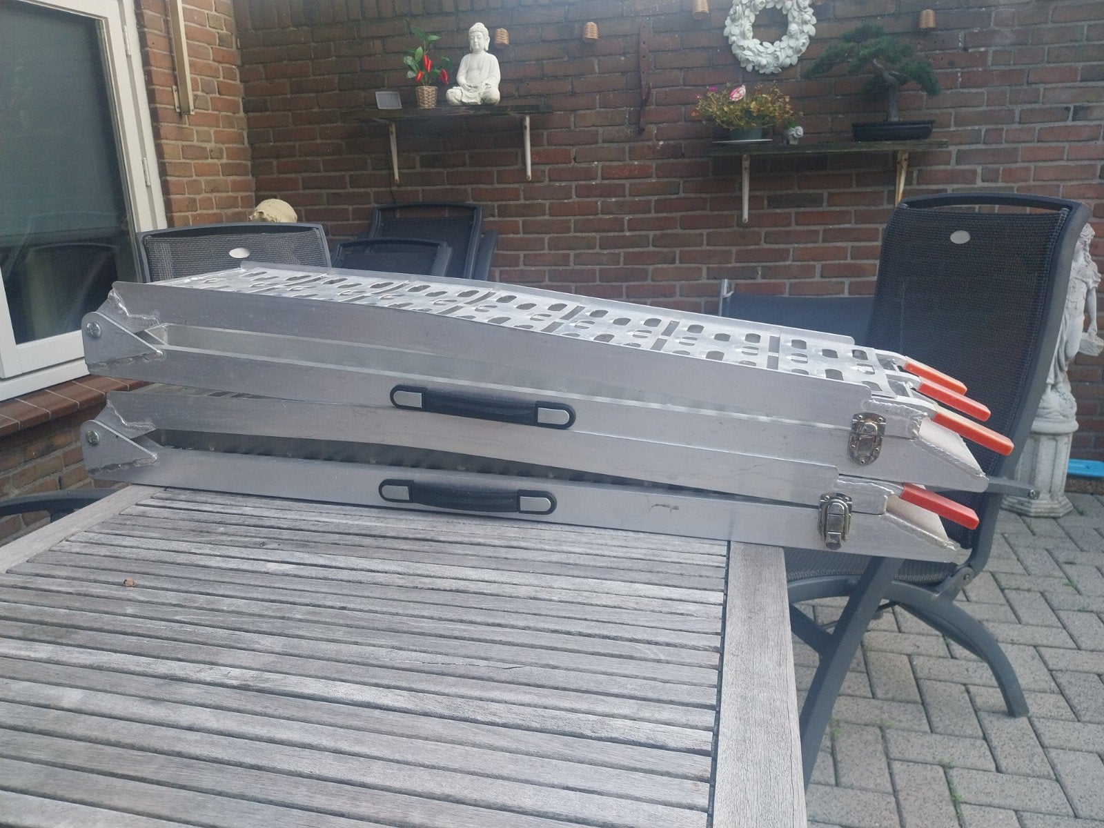 Oprijplaten Torso CR34AFS - 2,26m lang, 340kg capaciteit, Ophalen, Gebruikt