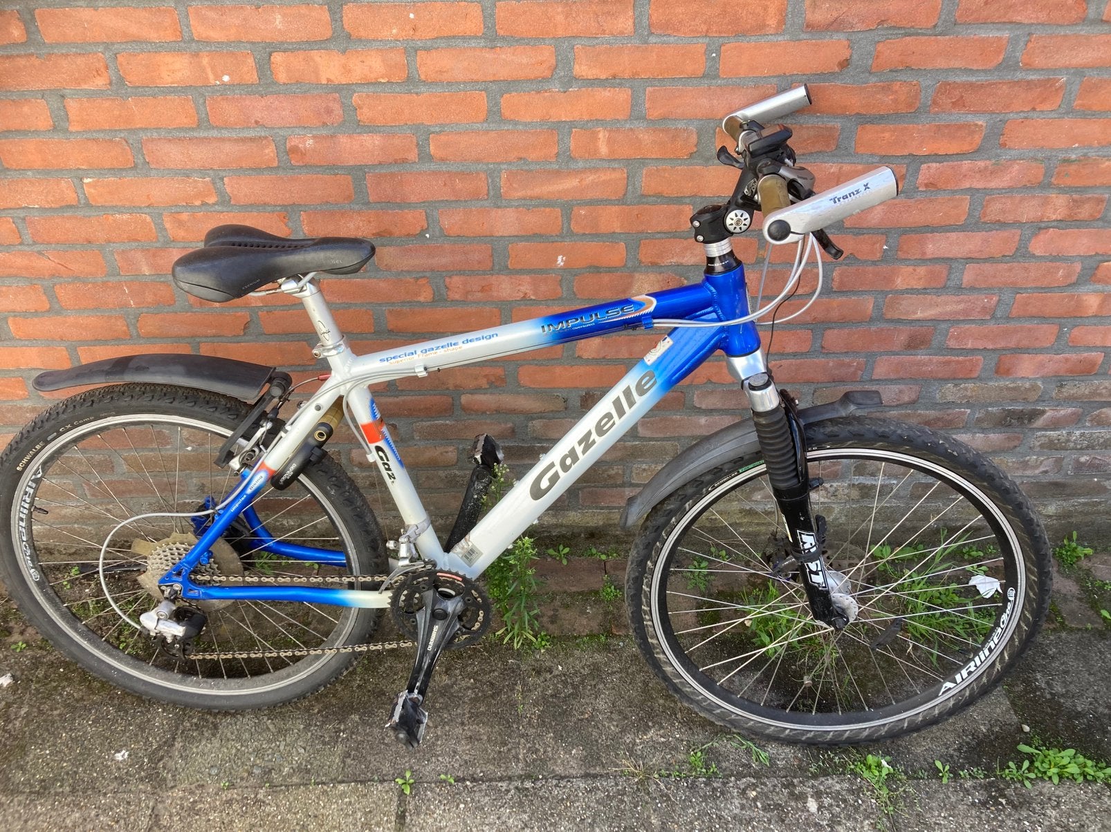 Gazelle Mountainbike frame 46cm 24 versn schijfremmen, Fietsen en Brommers, Ophalen, 45 tot 49 cm, Zo goed als nieuw, Schijfrem