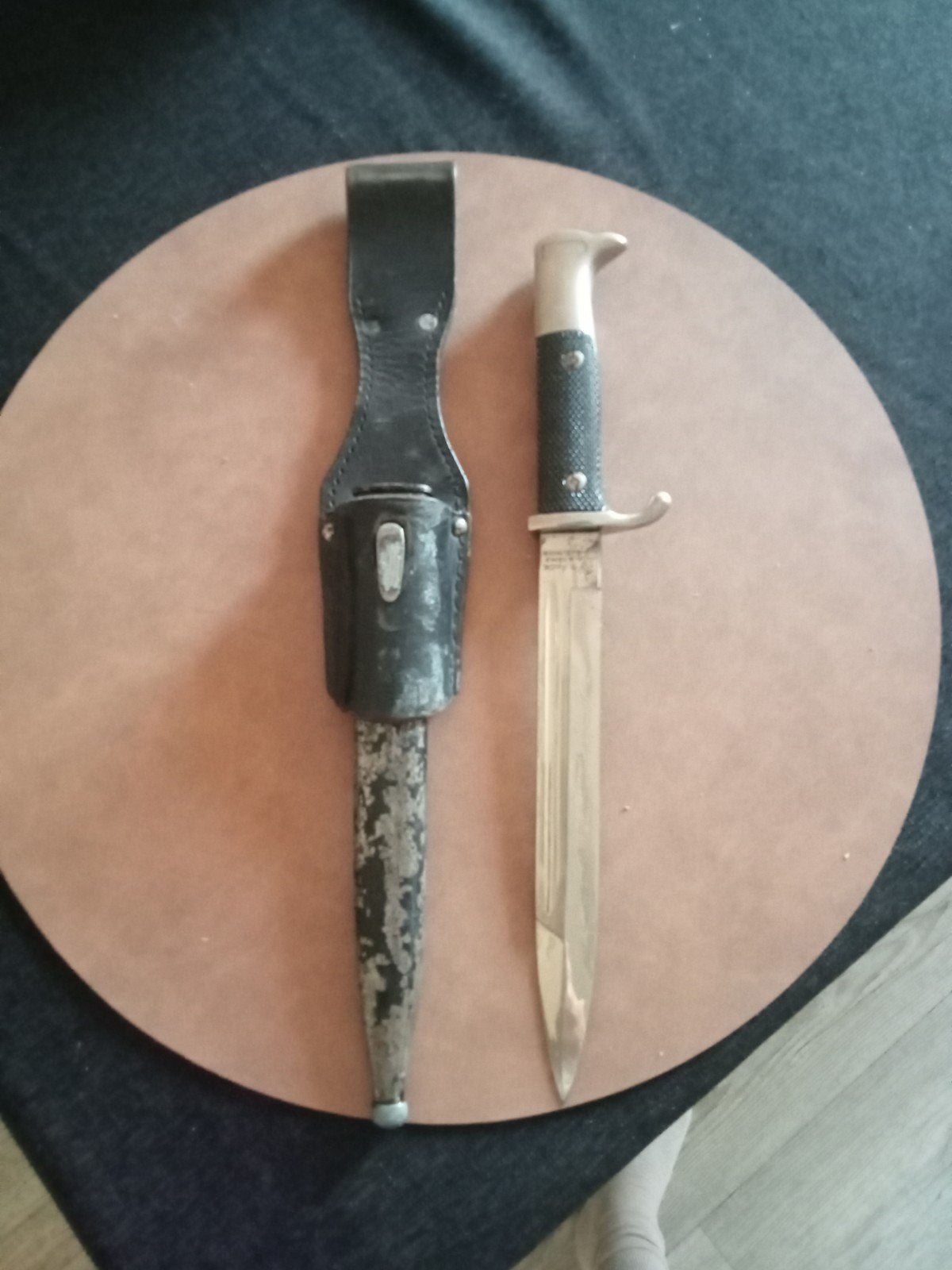 bajonet K98 tweede wereldoorlog., Ophalen