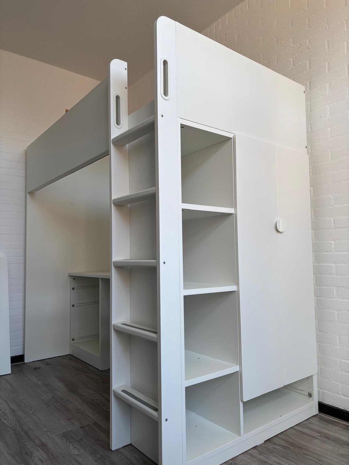 Prachtige hoogslaper IKEA, Ophalen, Eenpersoons, Zo goed als nieuw, 90 cm