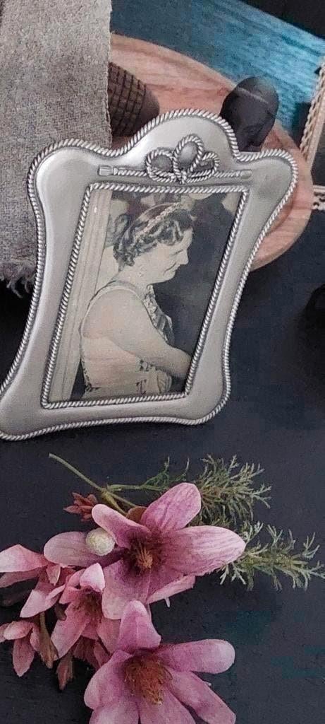 VINTAGE brocant oud FOTOLIJSTJE - fotolijst, Antiek en Kunst, Ophalen of Verzenden