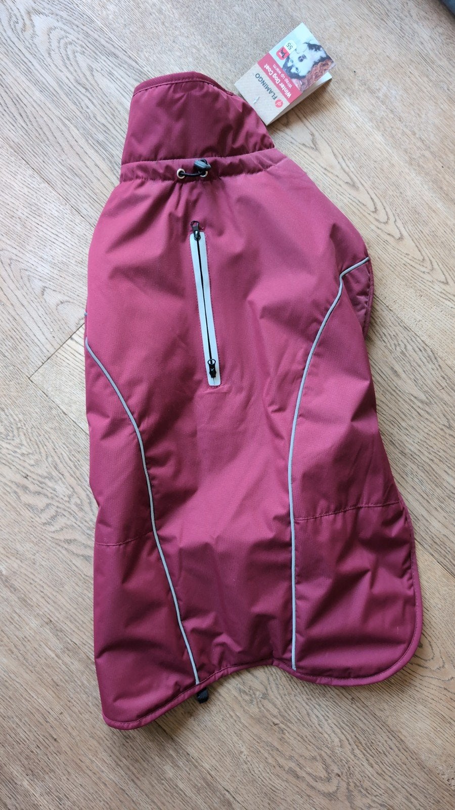 Hondenjas herfst/winter 55cm, Dieren en Toebehoren, Flamingo, Ophalen of Verzenden, Nieuw, Overige typen