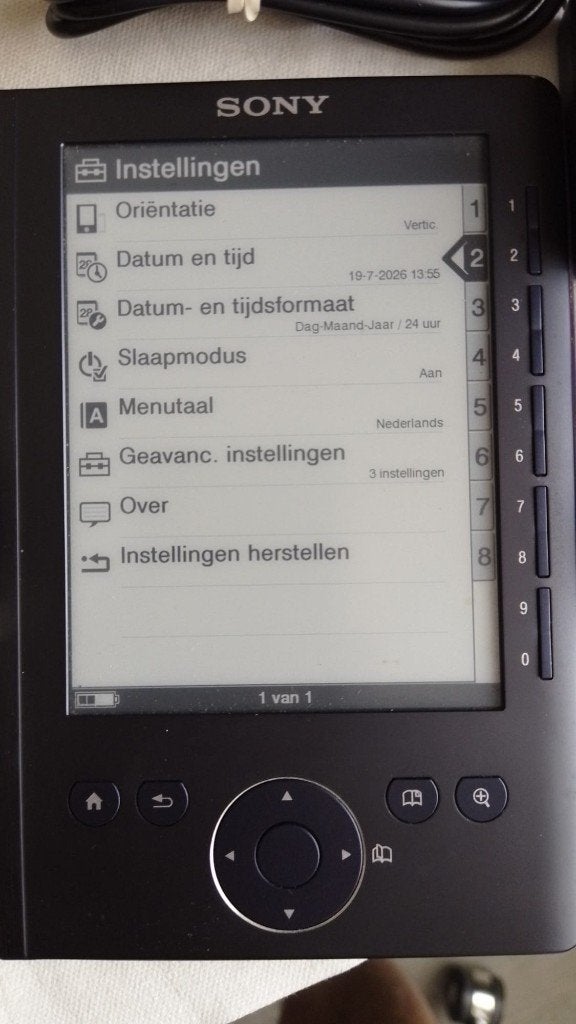 SONY PRS 300 BOOK READER, Verzenden