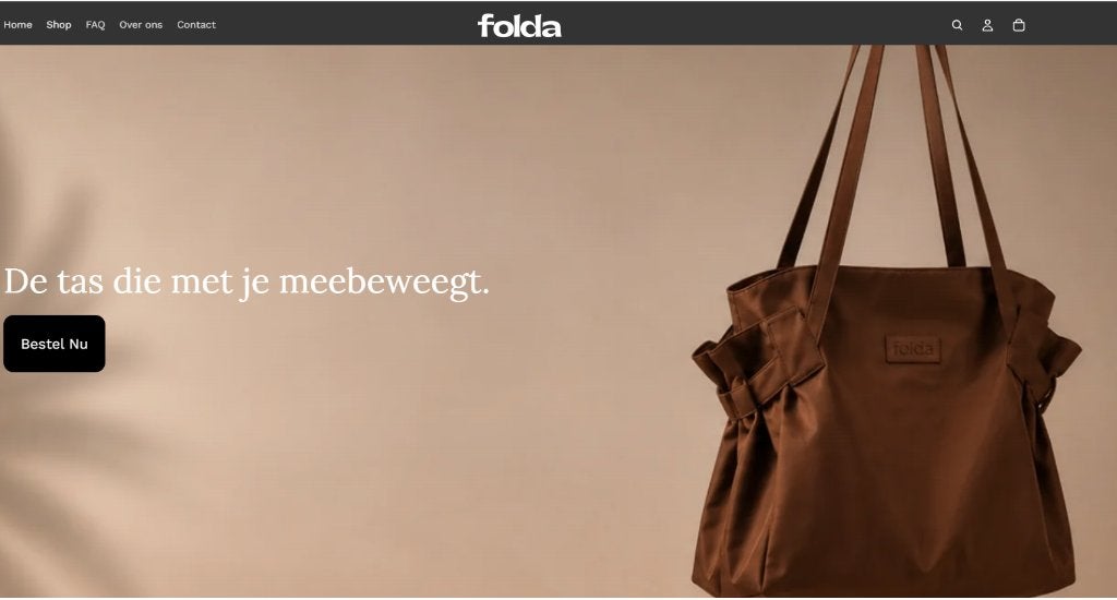 Instapklare webshop te koop: Folda Bag - 245 tassen voorraad