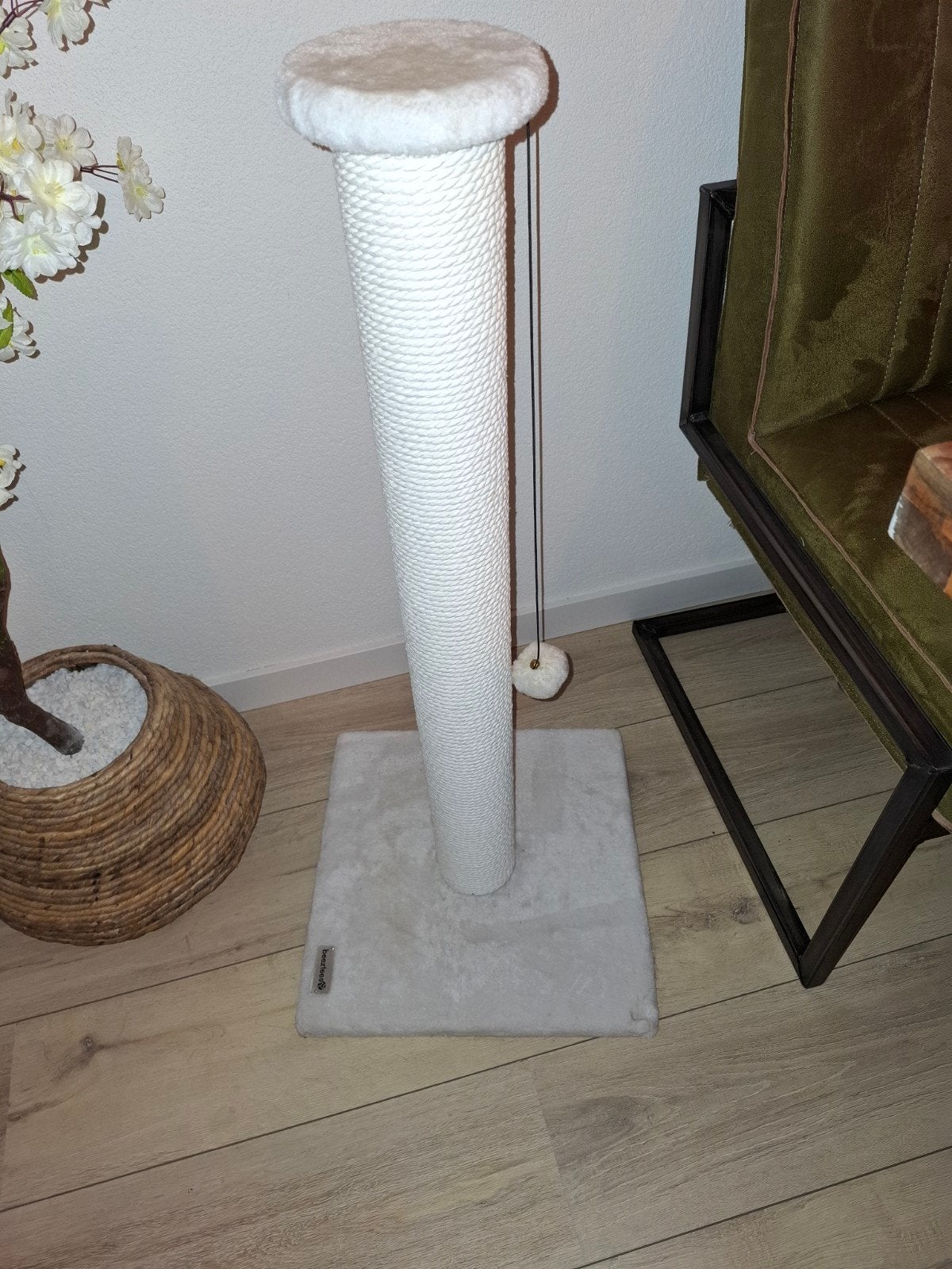 krabpaal beeztees 90cm donzige kattenmang, Dieren en Toebehoren, Ophalen, Nieuw