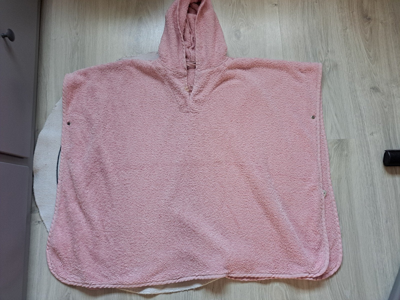 Roze badponcho van Optidee maat 2, Ophalen of Verzenden, Gebruikt, Optidee, Meisje