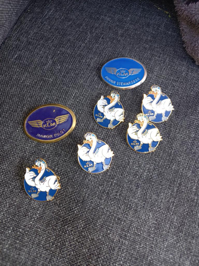 KLM airlines speldjes., Verzamelen, Scouting, Ophalen of Verzenden