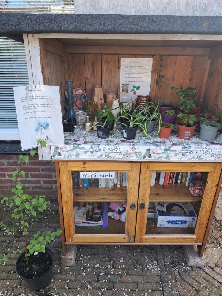 Planten en minibieb, Ophalen, 110 cm of meer, Minder dan 60 cm