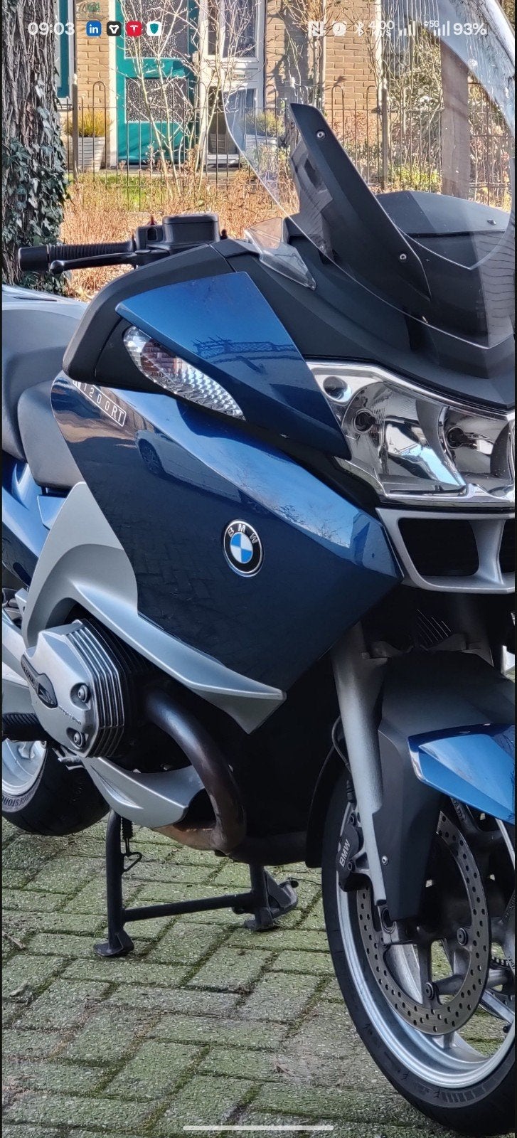 BMW R1200RT (2007)  49.853 km – kofferset ABS Cruise control, 2 cilinders, Occasion, 1198 cc, Motorrijbewijs A
