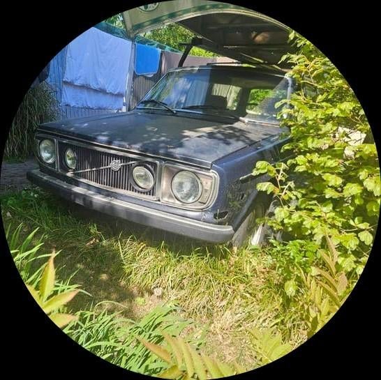 Tuinvondst Volvo 145 1972 B20, Auto-onderdelen, Ophalen, Volvo