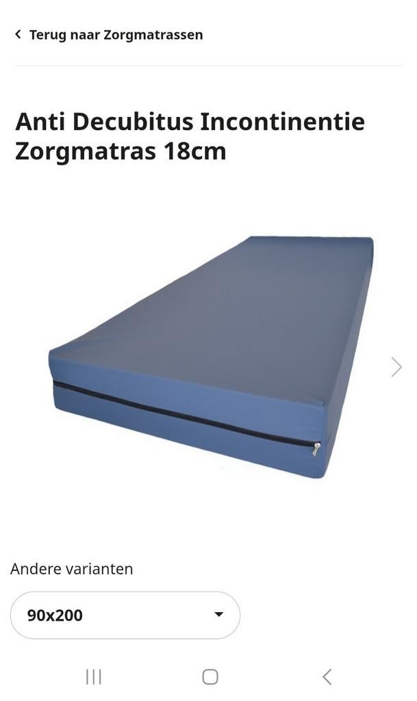 Nieuw anti-decubitus matras, Caravans en Kamperen, Slaapmatten, Nieuw, Ophalen